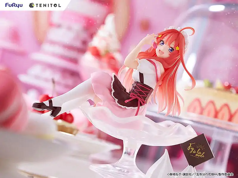 The Quintessential Quintuplets Tenitol Fig a la mode statuie PVC Itsuki Nakano 12 cm poza produsului