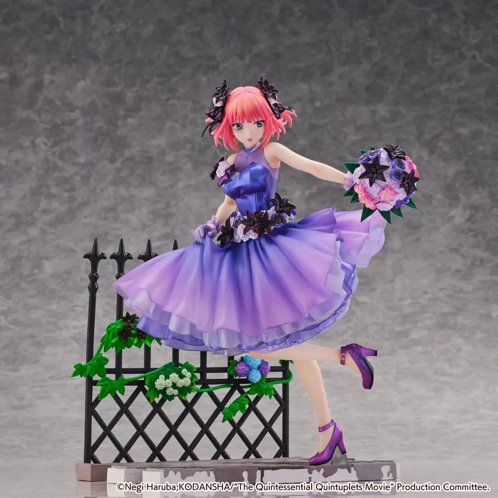 The Quintessential Quintuplets: The Movie Statuie PVC 1/7 Nino Nakano Floral Dress Ver. 25 cm poza produsului