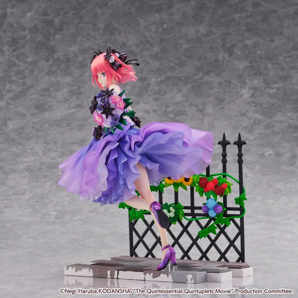 The Quintessential Quintuplets: The Movie Statuie PVC 1/7 Nino Nakano Floral Dress Ver. 25 cm poza produsului