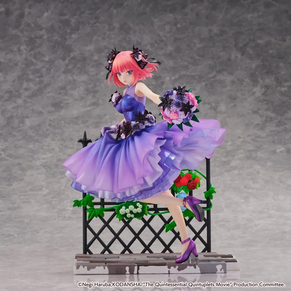 The Quintessential Quintuplets: The Movie Statuie PVC 1/7 Nino Nakano Floral Dress Ver. 25 cm poza produsului