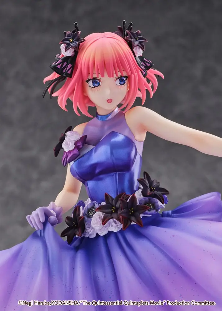 The Quintessential Quintuplets: The Movie Statuie PVC 1/7 Nino Nakano Floral Dress Ver. 25 cm poza produsului