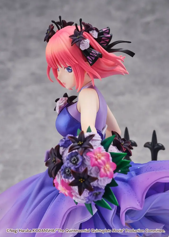 The Quintessential Quintuplets: The Movie Statuie PVC 1/7 Nino Nakano Floral Dress Ver. 25 cm poza produsului