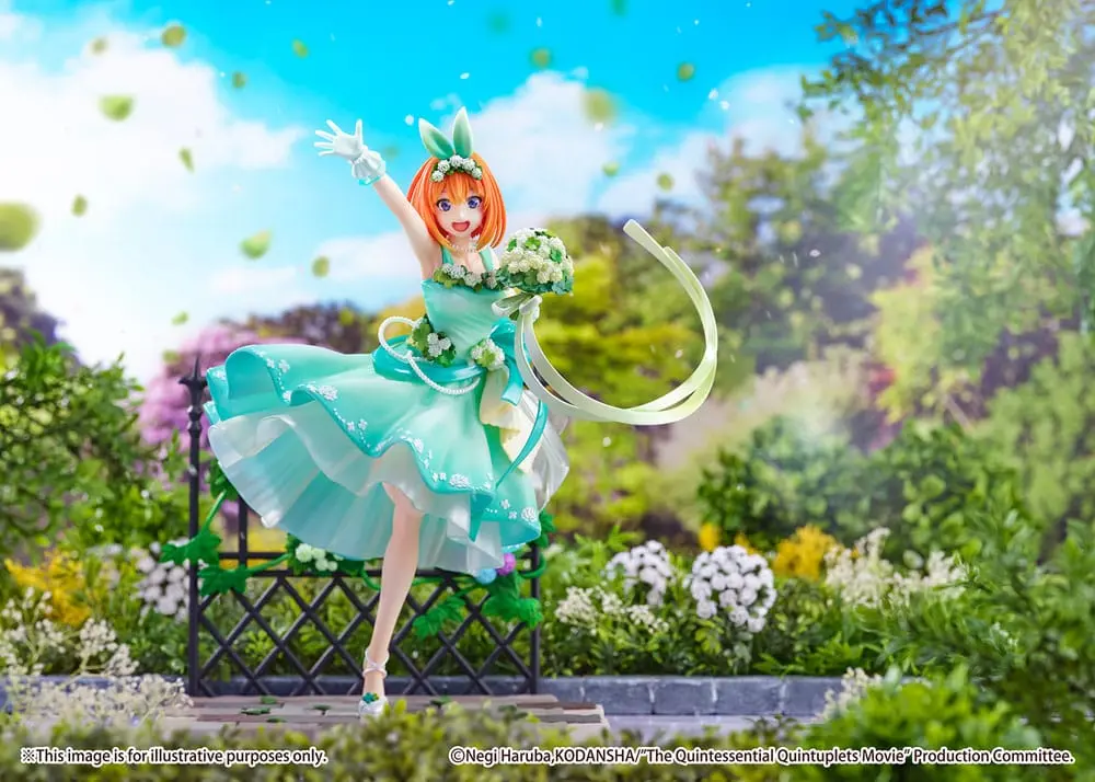 The Quintessential Quintuplets: The Movie Statuie PVC 1/7 Yotsuba Nakano Rochie Florală Ver. 26 cm poza produsului