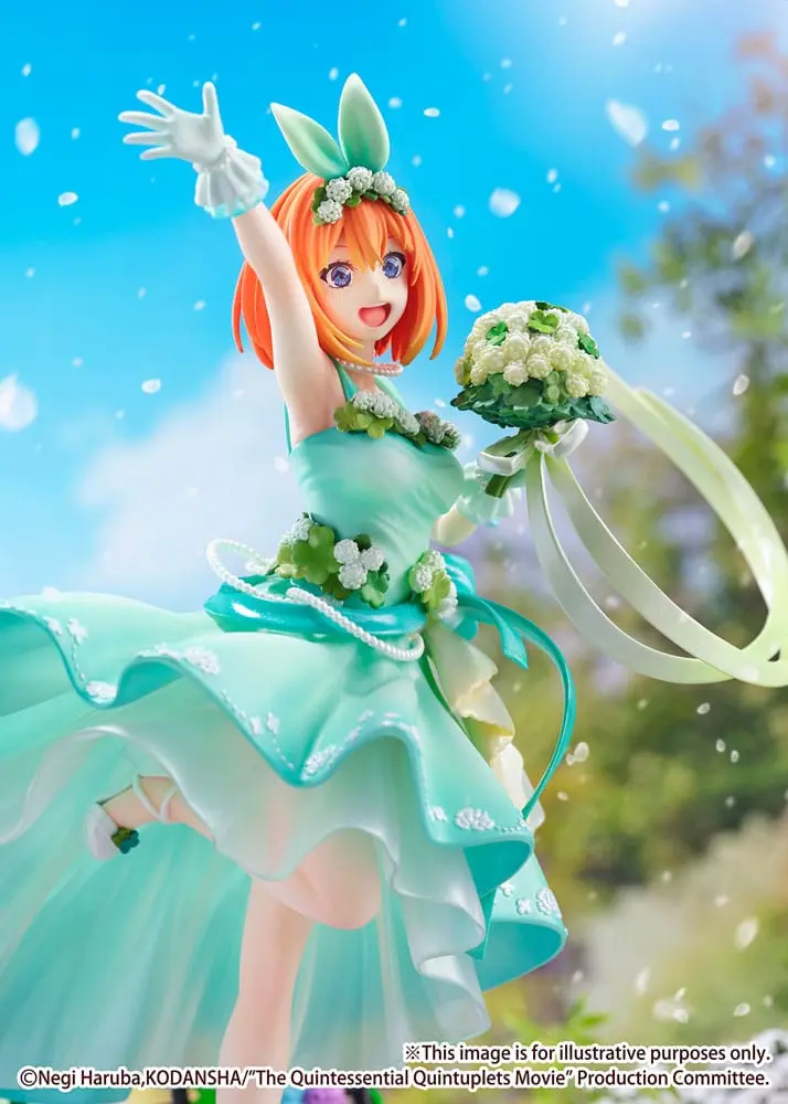 The Quintessential Quintuplets: The Movie Statuie PVC 1/7 Yotsuba Nakano Rochie Florală Ver. 26 cm poza produsului