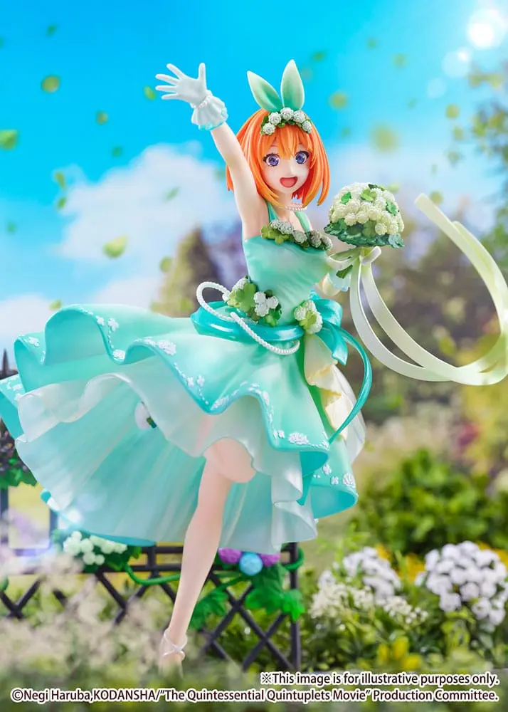 The Quintessential Quintuplets: The Movie Statuie PVC 1/7 Yotsuba Nakano Rochie Florală Ver. 26 cm poza produsului