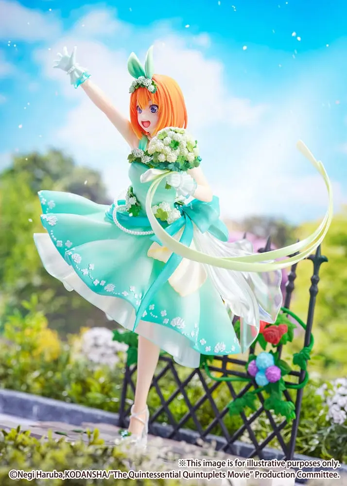 The Quintessential Quintuplets: The Movie Statuie PVC 1/7 Yotsuba Nakano Rochie Florală Ver. 26 cm poza produsului