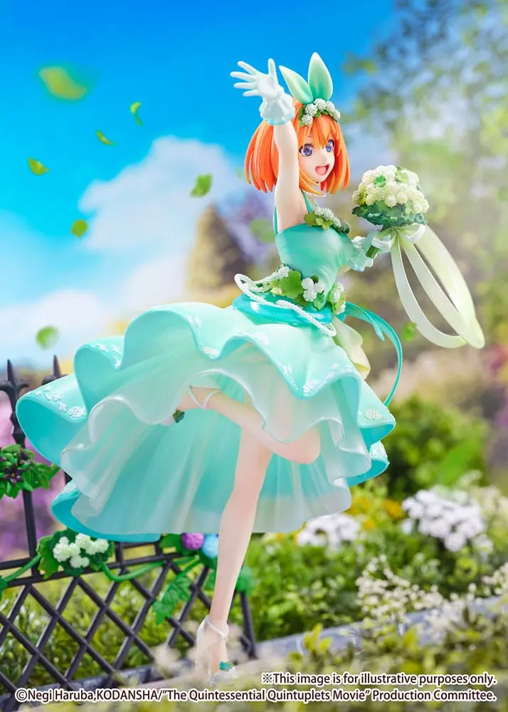 The Quintessential Quintuplets: The Movie Statuie PVC 1/7 Yotsuba Nakano Rochie Florală Ver. 26 cm poza produsului