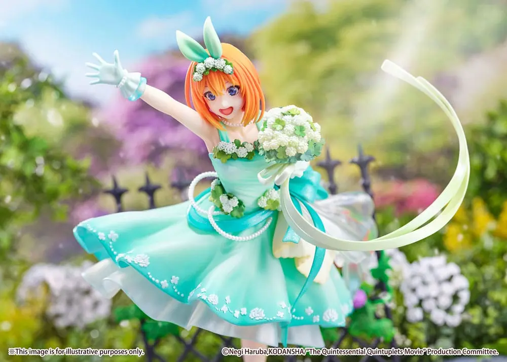 The Quintessential Quintuplets: The Movie Statuie PVC 1/7 Yotsuba Nakano Rochie Florală Ver. 26 cm poza produsului
