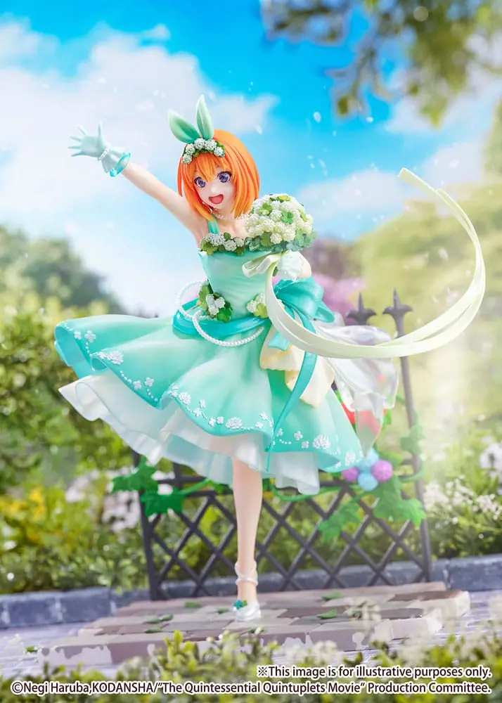 The Quintessential Quintuplets: The Movie Statuie PVC 1/7 Yotsuba Nakano Rochie Florală Ver. 26 cm poza produsului