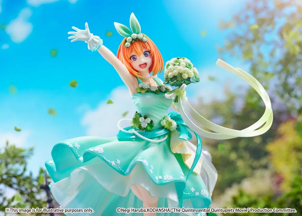 The Quintessential Quintuplets: The Movie Statuie PVC 1/7 Yotsuba Nakano Rochie Florală Ver. 26 cm poza produsului