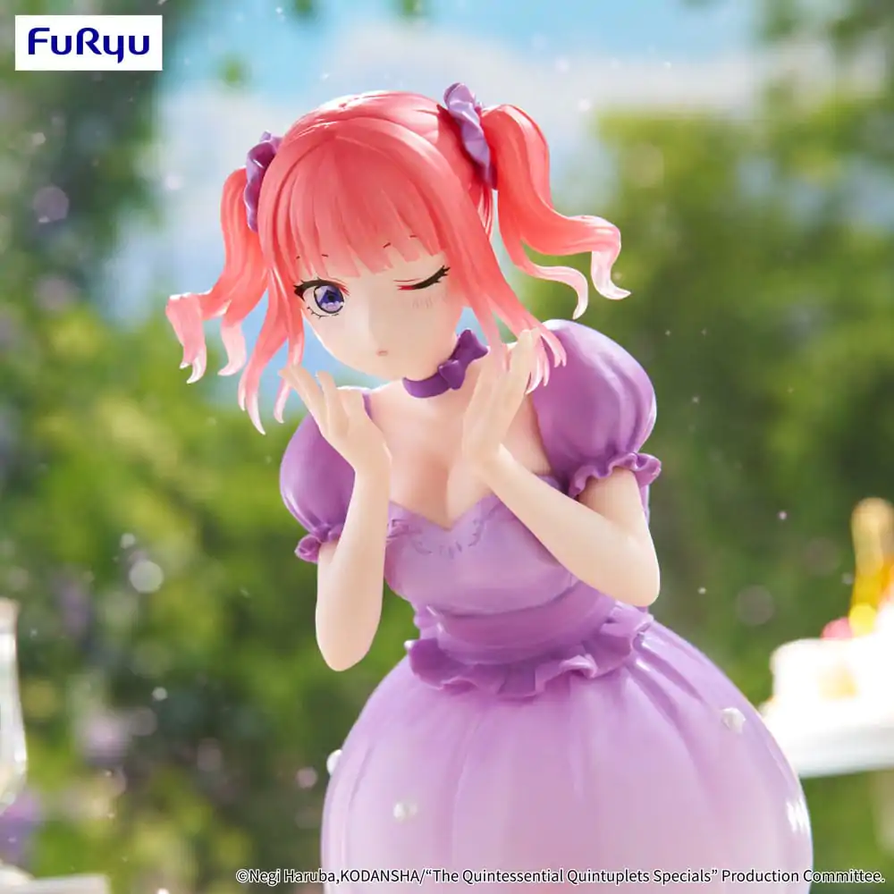 Statuie PVC The Quintessential Quintuplets Trio-Try-iT Nakano Nino Rochie Pastel Ver. 21 cm poza produsului