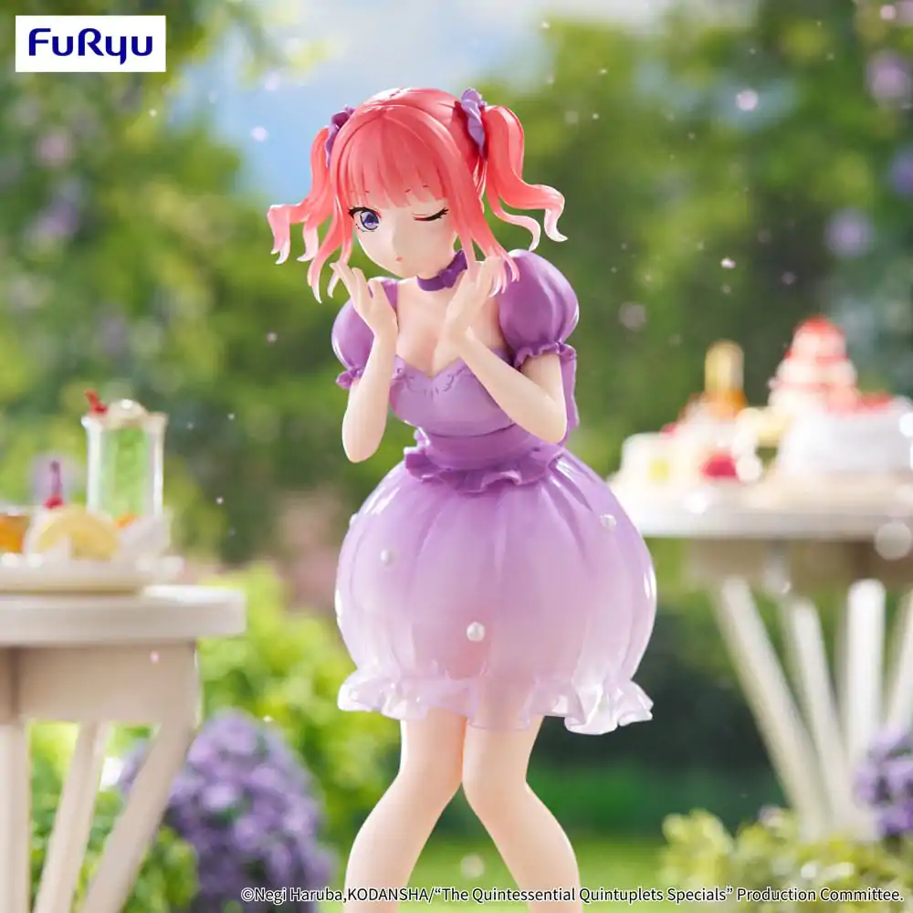 Statuie PVC The Quintessential Quintuplets Trio-Try-iT Nakano Nino Rochie Pastel Ver. 21 cm poza produsului