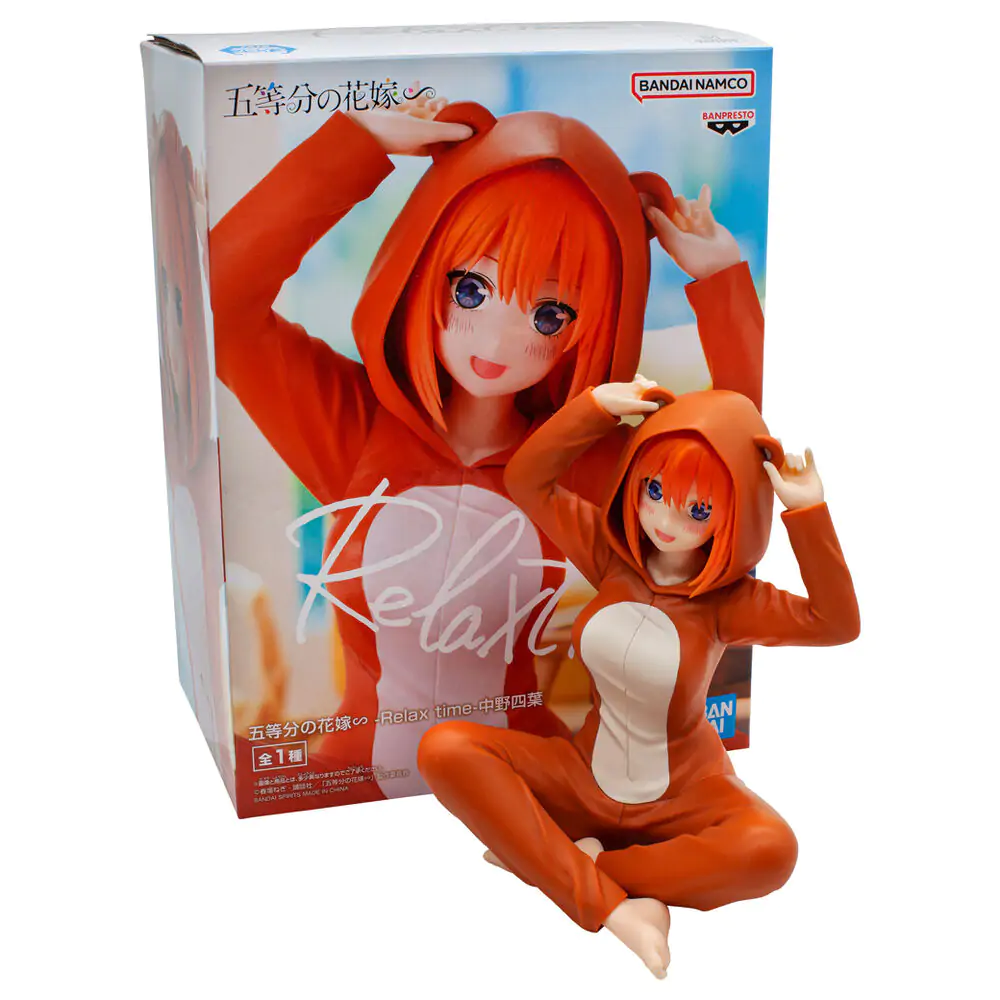 The Quintessential Quintuplets Yotsuba Nakano Figurina Timp de Relaxare 12cm poza produsului