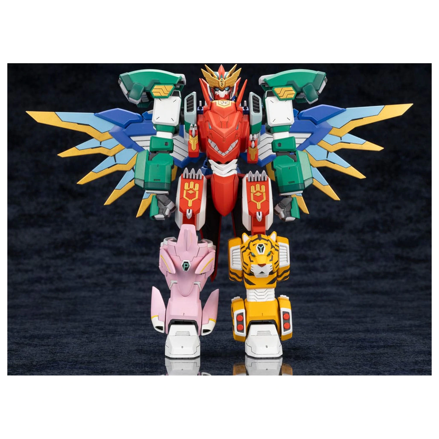 The Red Ranger Becomes an Adventurer in Another World Plastic Model Kit Maximum Kizuna Kaiser 17 cm poza produsului