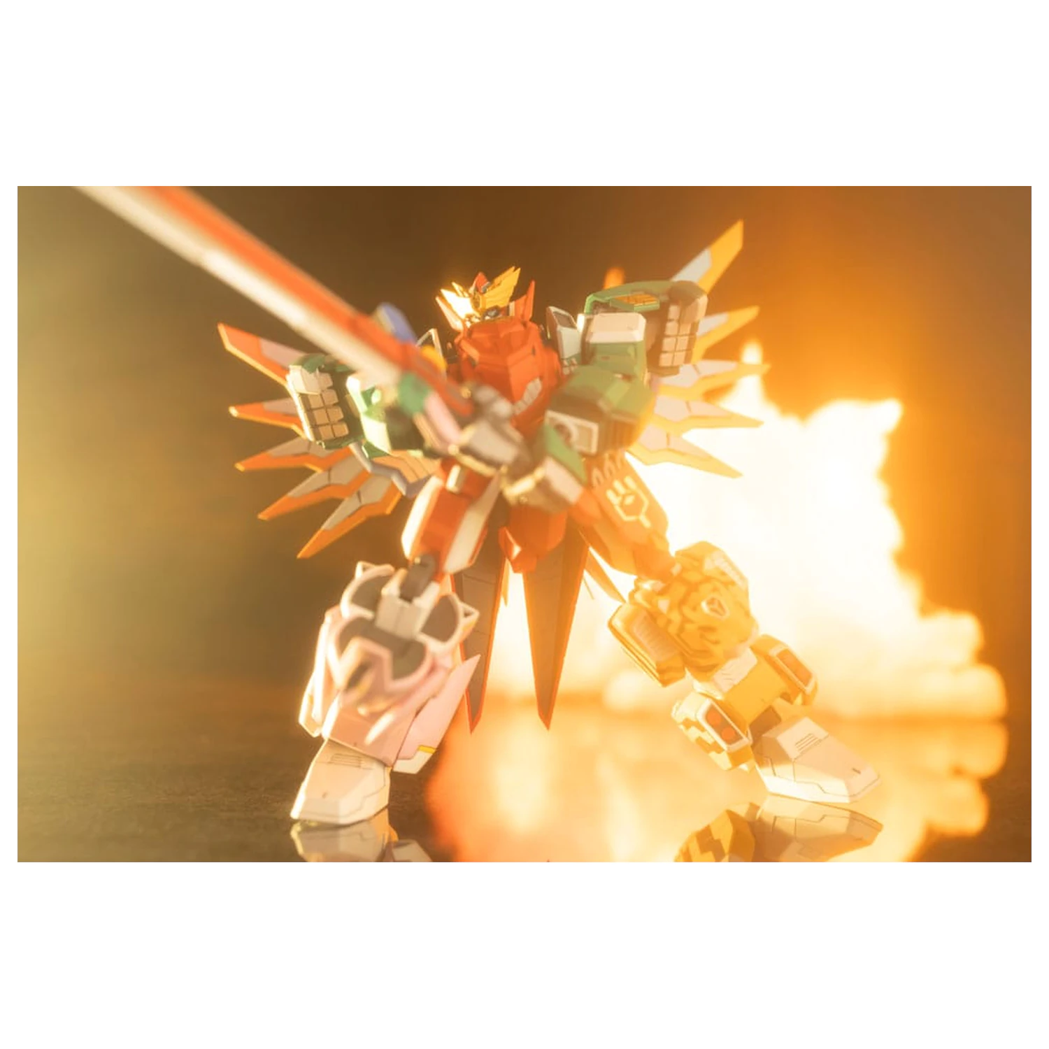 The Red Ranger Becomes an Adventurer in Another World Plastic Model Kit Maximum Kizuna Kaiser 17 cm poza produsului