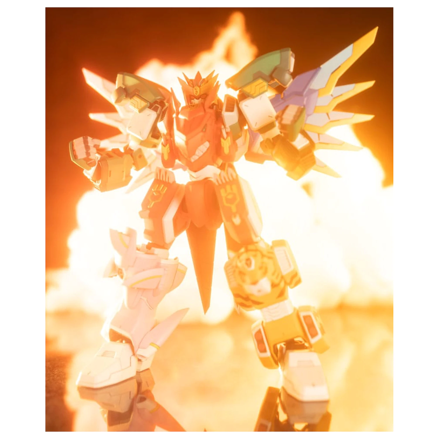 The Red Ranger Becomes an Adventurer in Another World Plastic Model Kit Maximum Kizuna Kaiser 17 cm poza produsului