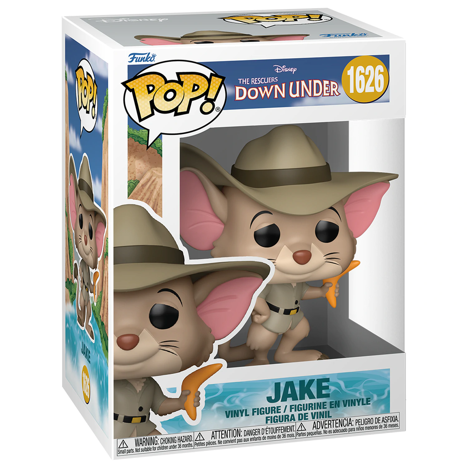 The Rescuers Down Under Funko POP! Disney Figurina de vinil Jake 9 cm poza produsului