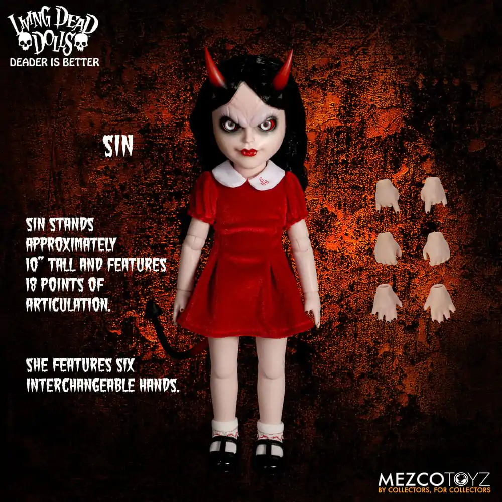 The Return of the Living Dead Dolls Păpușă Sin 25 cm poza produsului