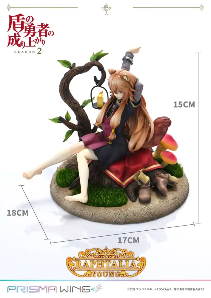 The Rising of the shield Hero Season 2 Prisma Wing Statuie PVC 1/7 Raphtalia Young Version 15 cm poza produsului