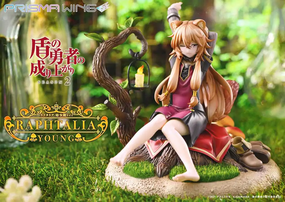 The Rising of the shield Hero Season 2 Prisma Wing Statuie PVC 1/7 Raphtalia Young Version 15 cm poza produsului