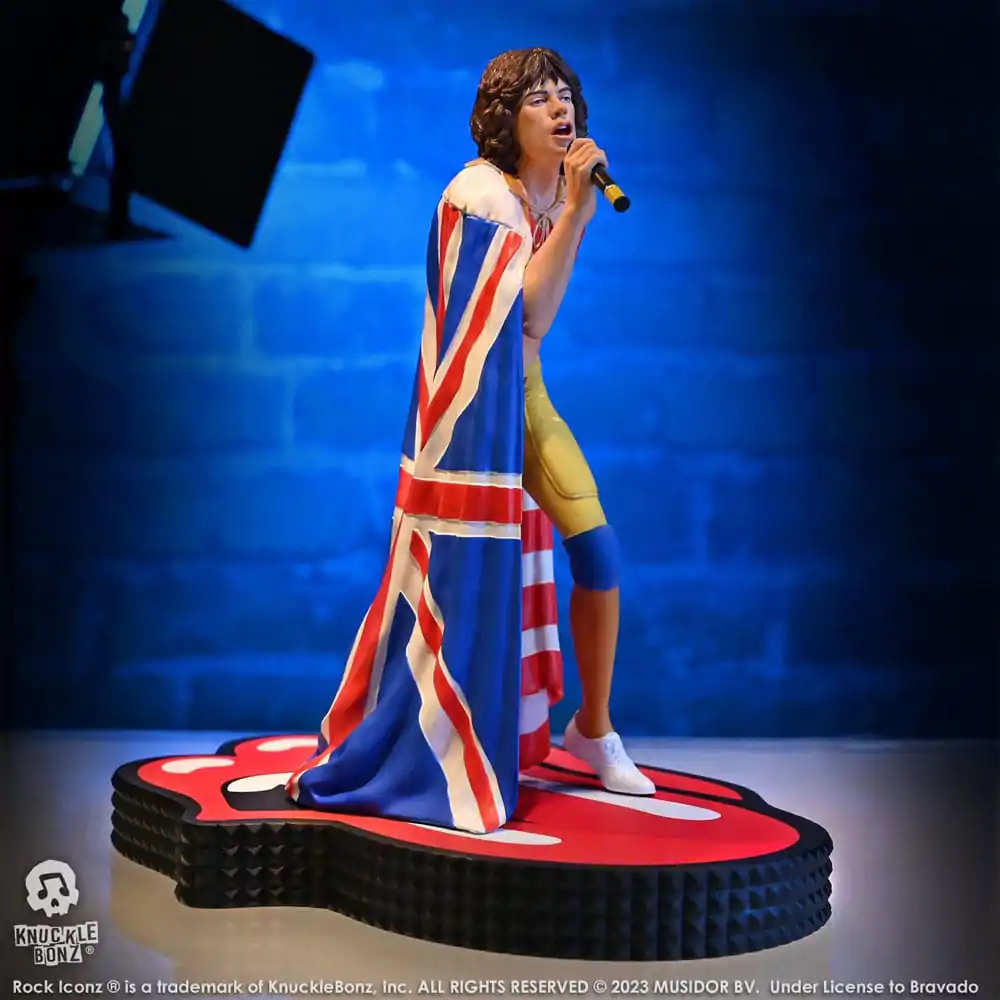 Statuie Rock Iconz The Rolling Stones Mick Jagger (Tattoo You Tour 1981) 22 cm poza produsului
