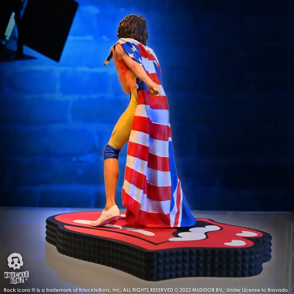 Statuie Rock Iconz The Rolling Stones Mick Jagger (Tattoo You Tour 1981) 22 cm poza produsului