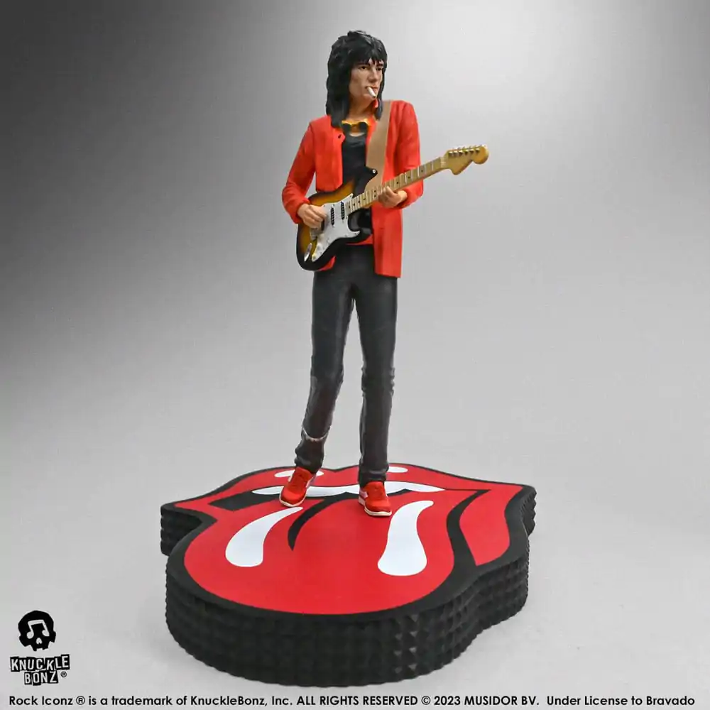 Statuie Rock Iconz The Rolling Stones Ronnie Wood (Tattoo You Tour 1981) 22 cm poza produsului