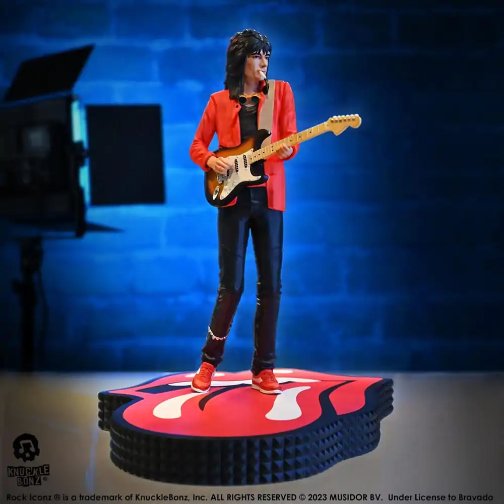 Statuie Rock Iconz The Rolling Stones Ronnie Wood (Tattoo You Tour 1981) 22 cm poza produsului