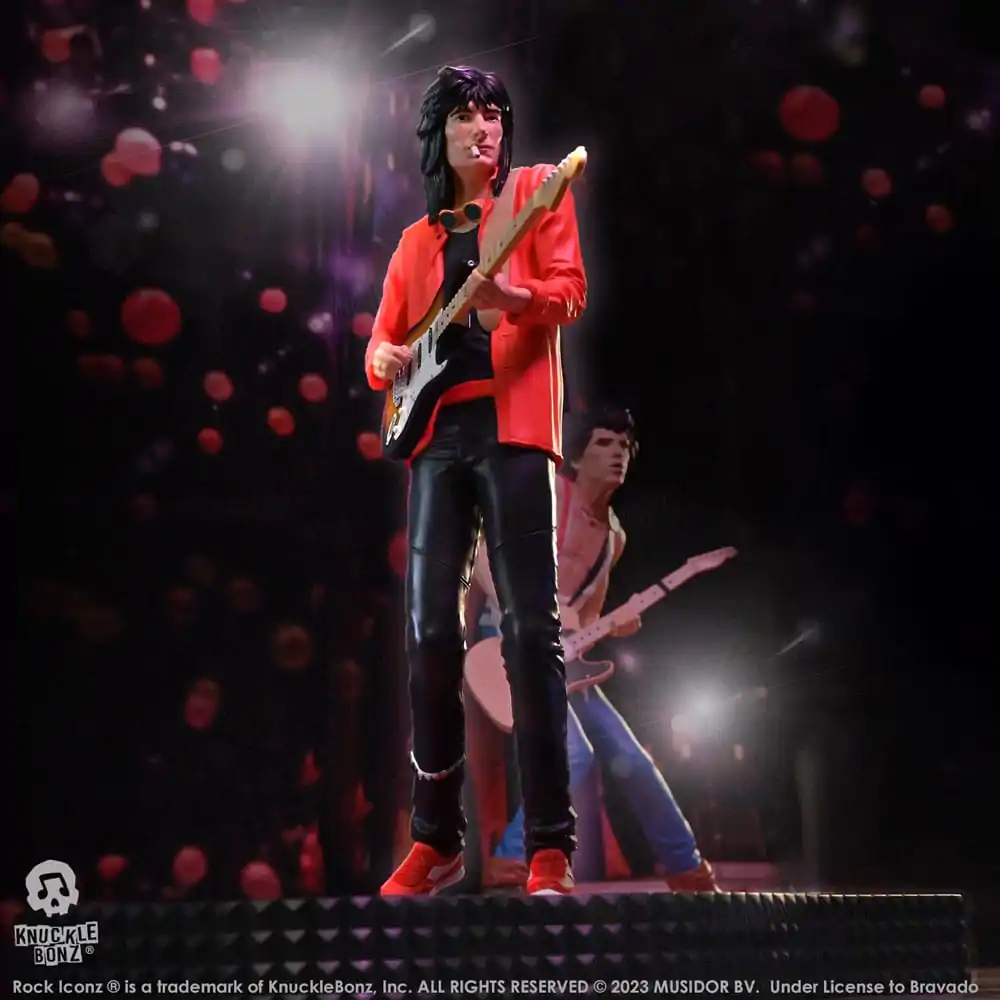 Statuie Rock Iconz The Rolling Stones Ronnie Wood (Tattoo You Tour 1981) 22 cm poza produsului