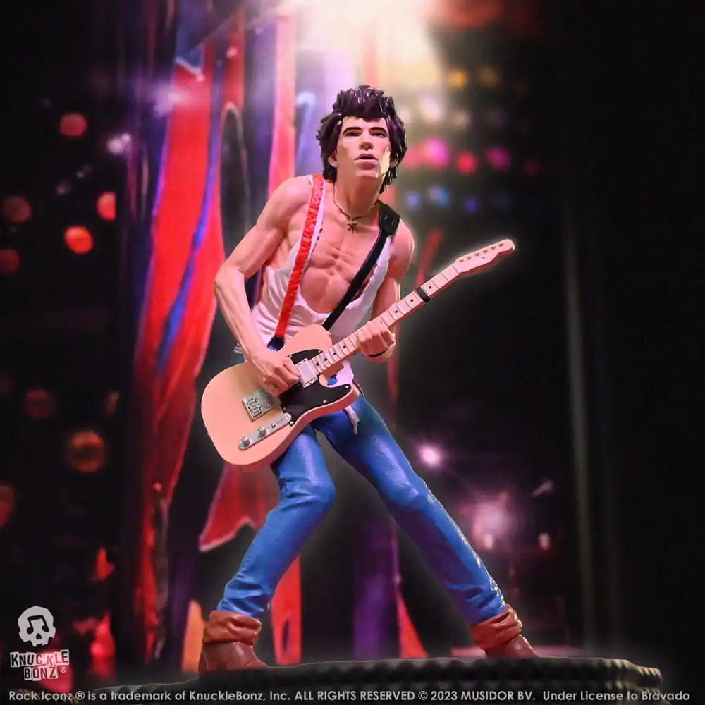 Statuie Rock Iconz The Rolling Stones Keith Richards (Tattoo You Tour 1981) 22 cm poza produsului