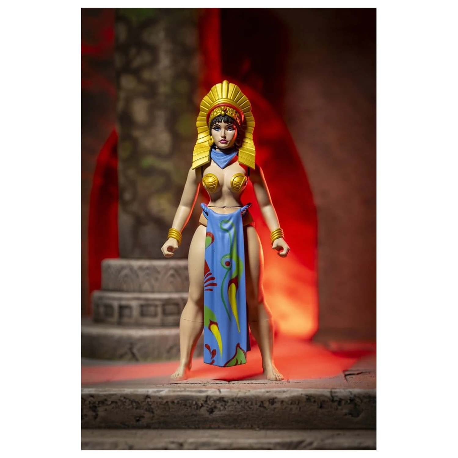 Set de figurine de acțiune The Savage World of Frazetta Egyptian Queen & The Guard (Museum Edition) 14 cm poza produsului