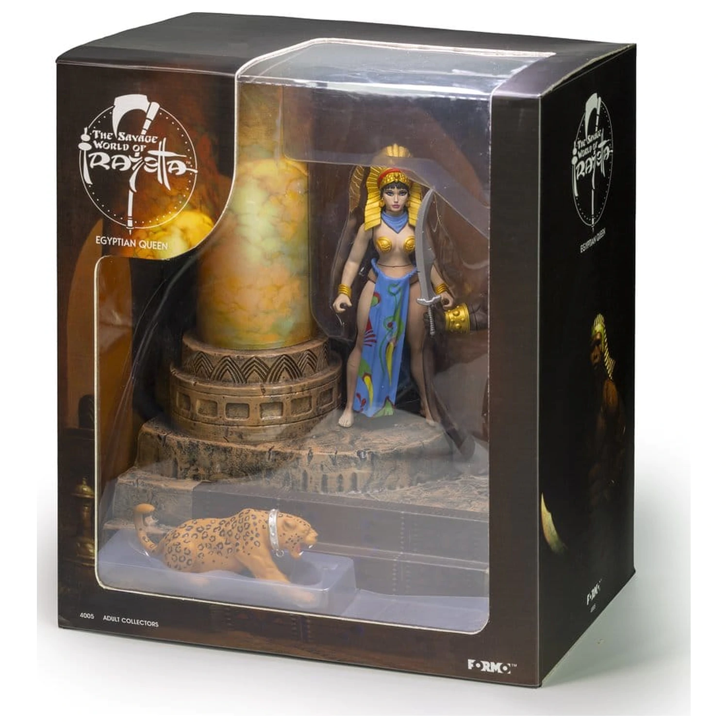 Set de figurine de acțiune The Savage World of Frazetta Egyptian Queen & The Guard (Museum Edition) 14 cm poza produsului