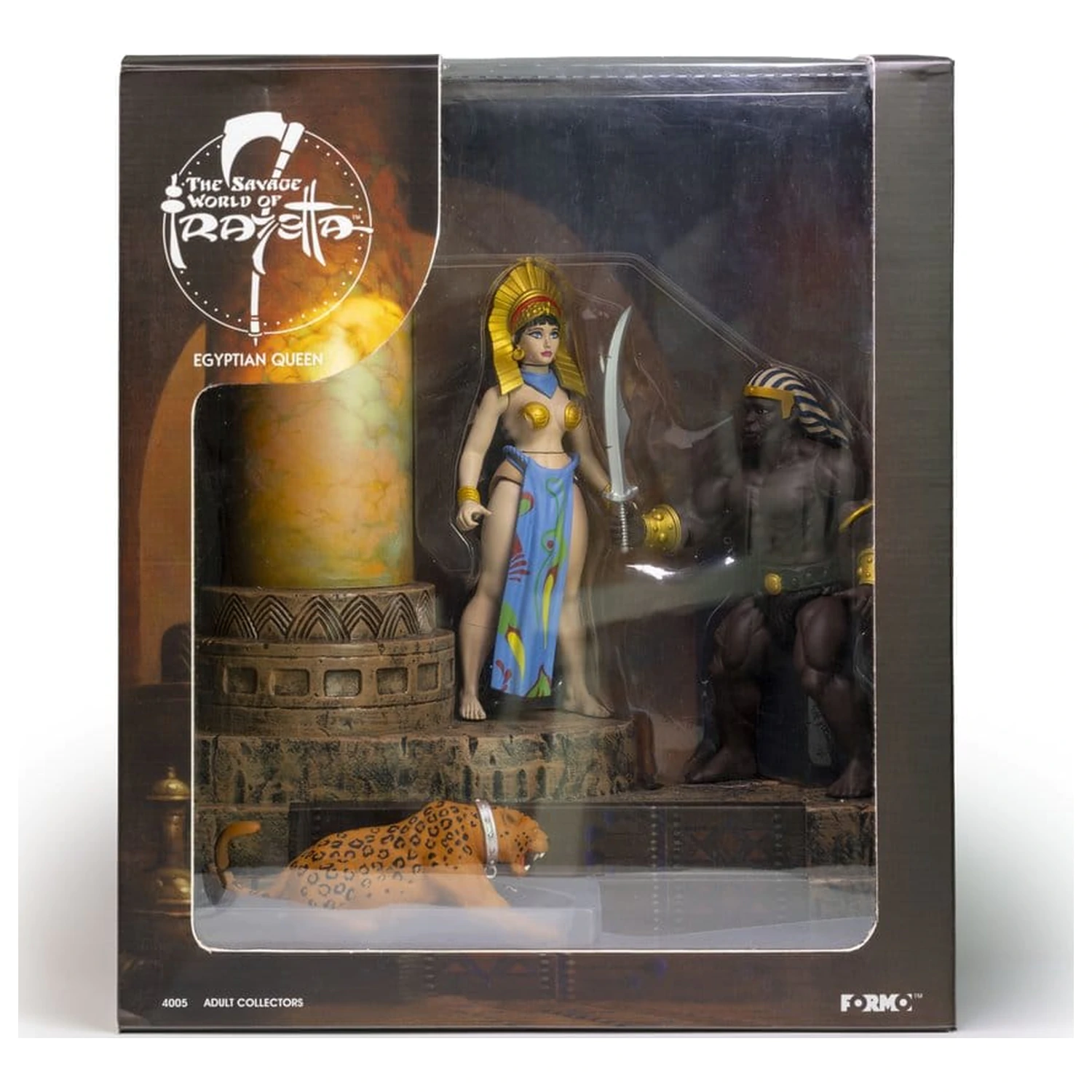 Set de figurine de acțiune The Savage World of Frazetta Egyptian Queen & The Guard (Museum Edition) 14 cm poza produsului