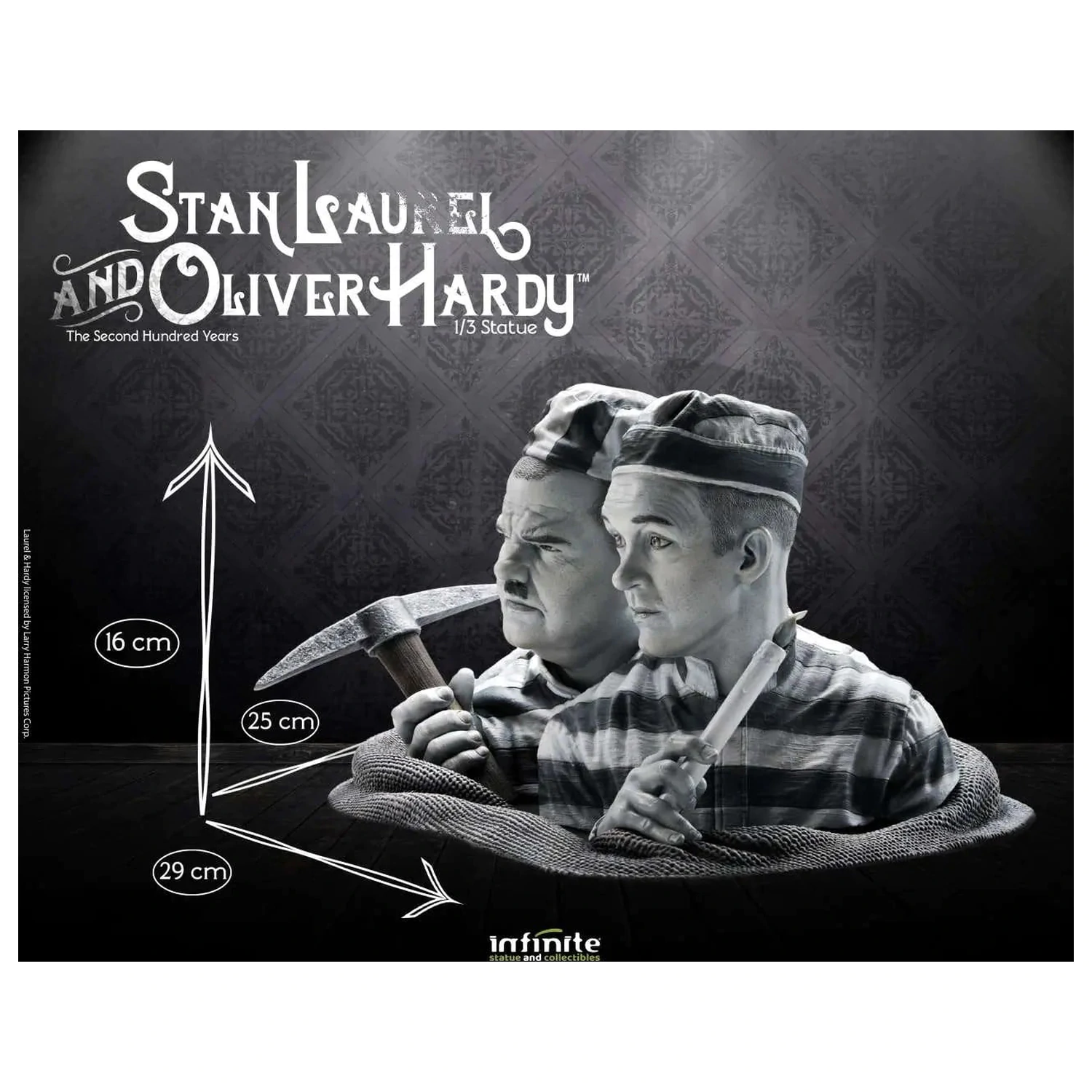 The Second Hundred Years Laurel & Hardy Statuie 1/3 16 cm poza produsului