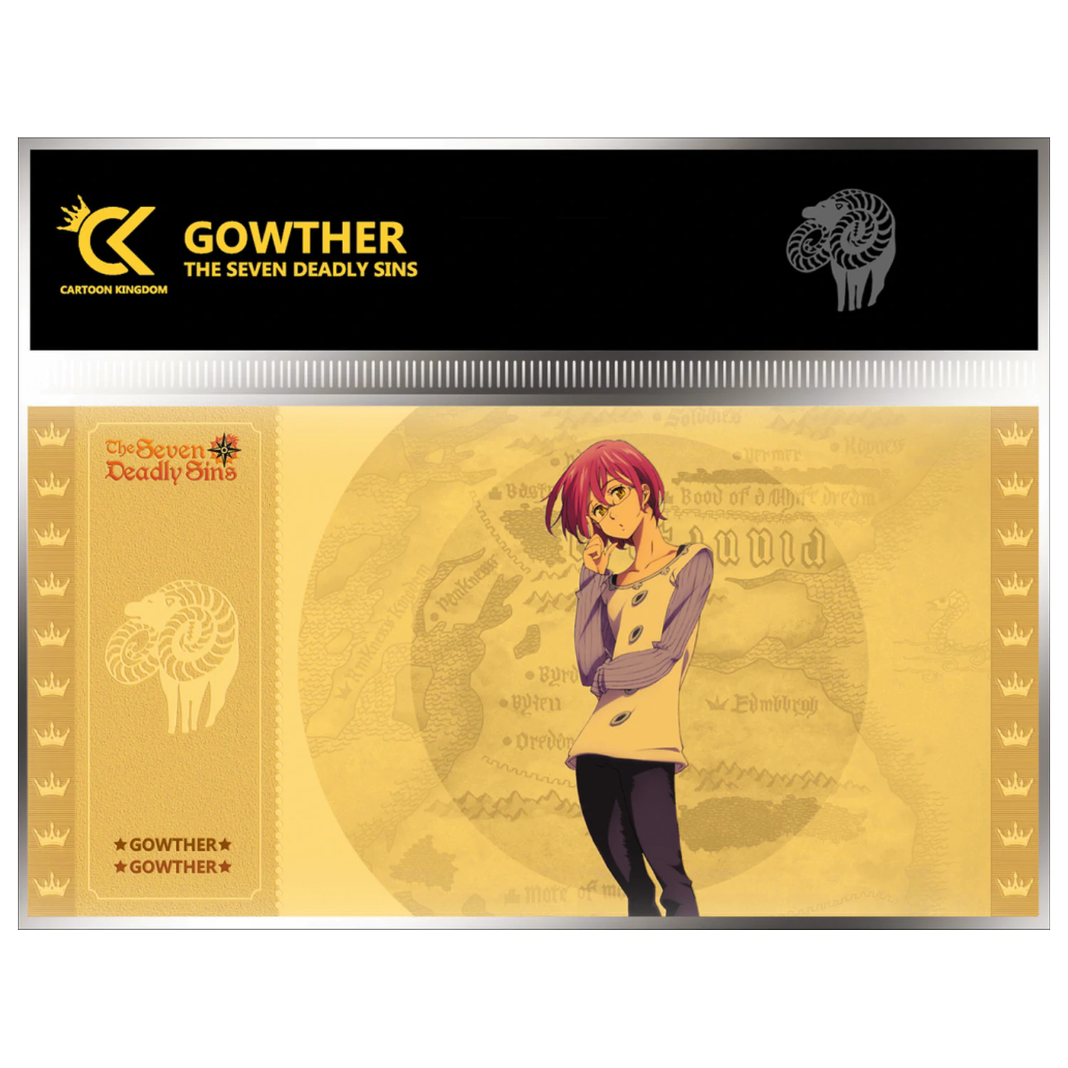 The Seven Deadly Sins Gowther Golden Ticket poza produsului