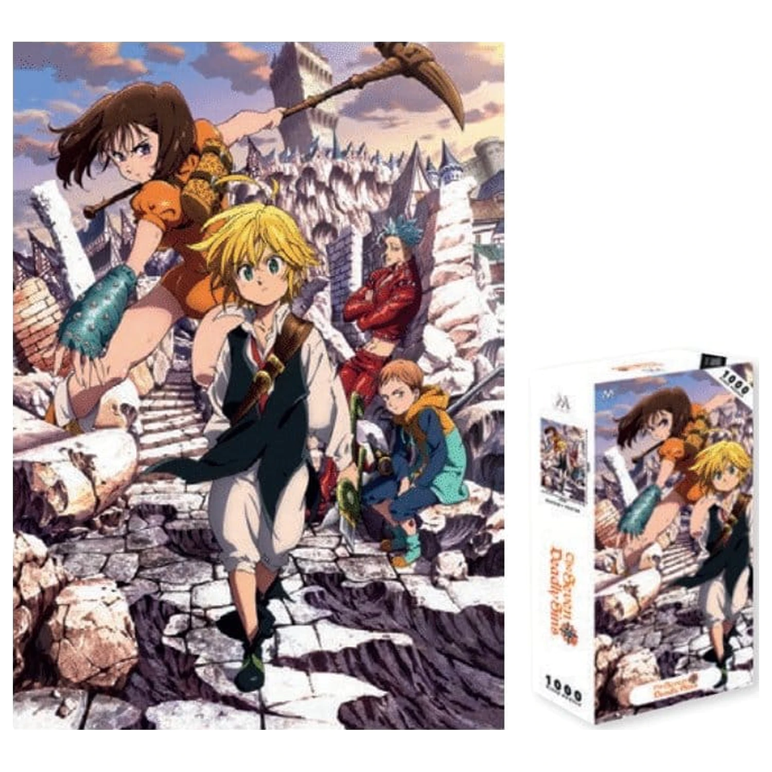 The Seven Deadly Sins puzzle (1000 piese) poza produsului