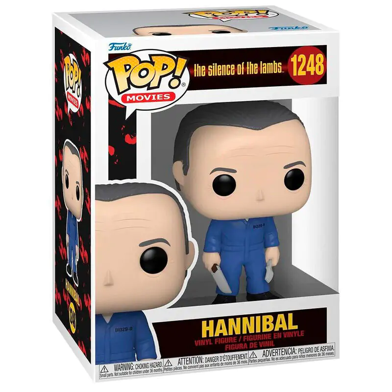 The Silence of the Lambs POP! Movies Figurina Vinil Hannibal cu Cuțit și Furculiță 9 cm poza produsului