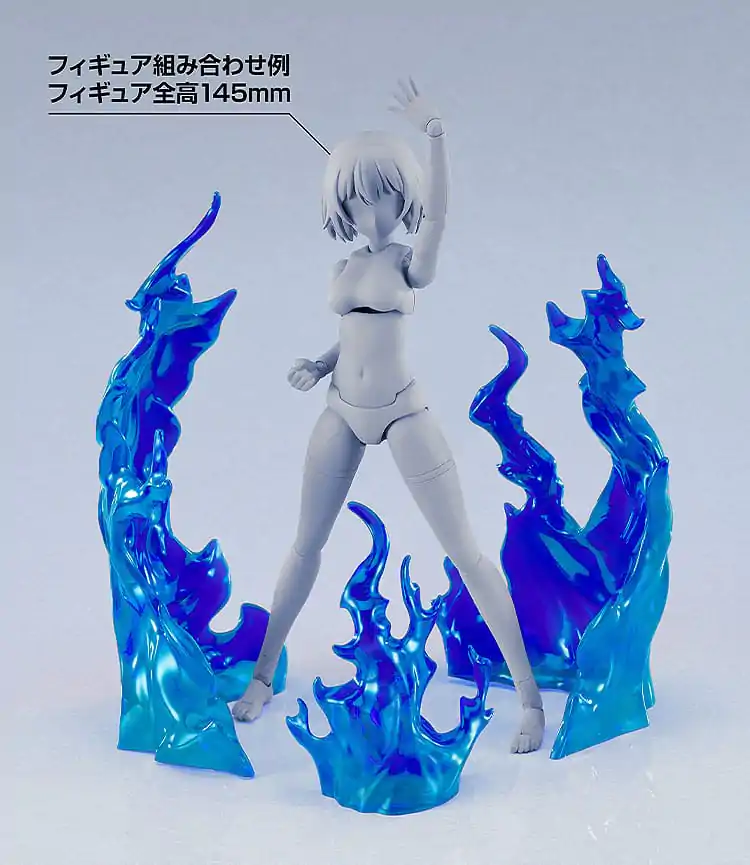 The Simple Effect Parts pentru Figurine Flames: Blue poza produsului