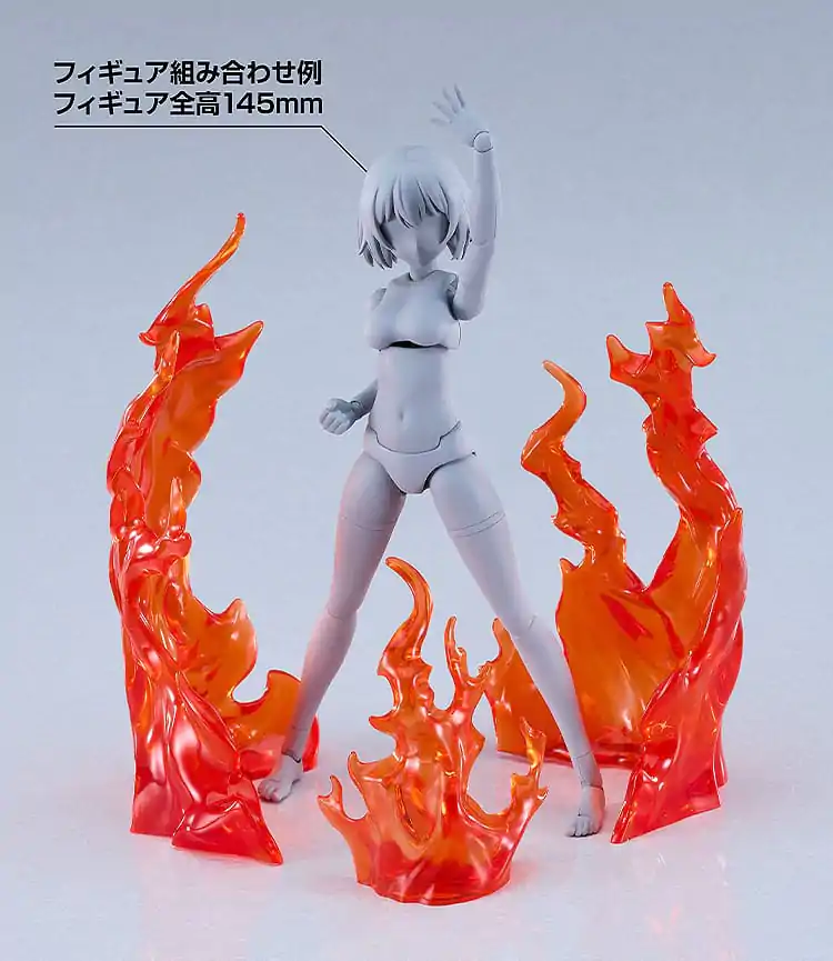 The Simple Effect Piese pentru Figures Flames: Red poza produsului