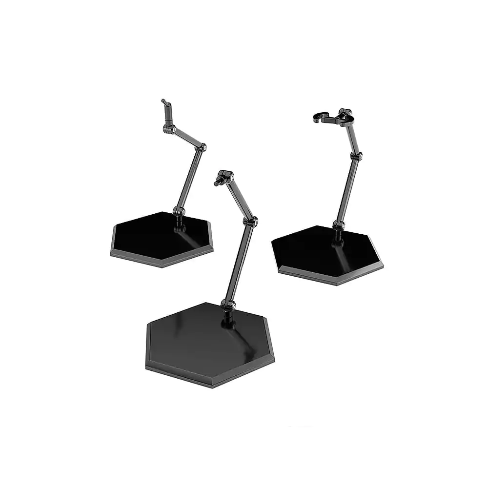The Simple Stand Mini Nendoroid More pentru Mini Figurine si Modele Negru Tip Hex Pachet 3 buc poza produsului