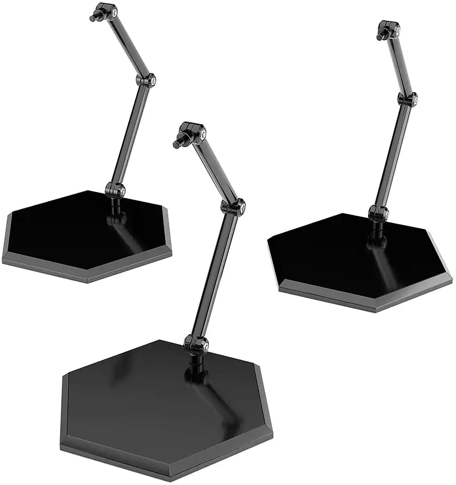 The Simple Stand Mini Nendoroid More pentru Mini Figurine si Modele Negru Tip Hex Pachet 3 buc poza produsului