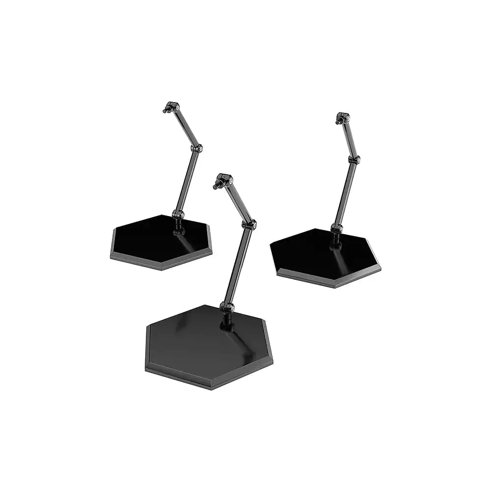 The Simple Stand Mini Nendoroid More pentru Mini Figurine si Modele Negru Tip Hex Pachet 3 buc poza produsului