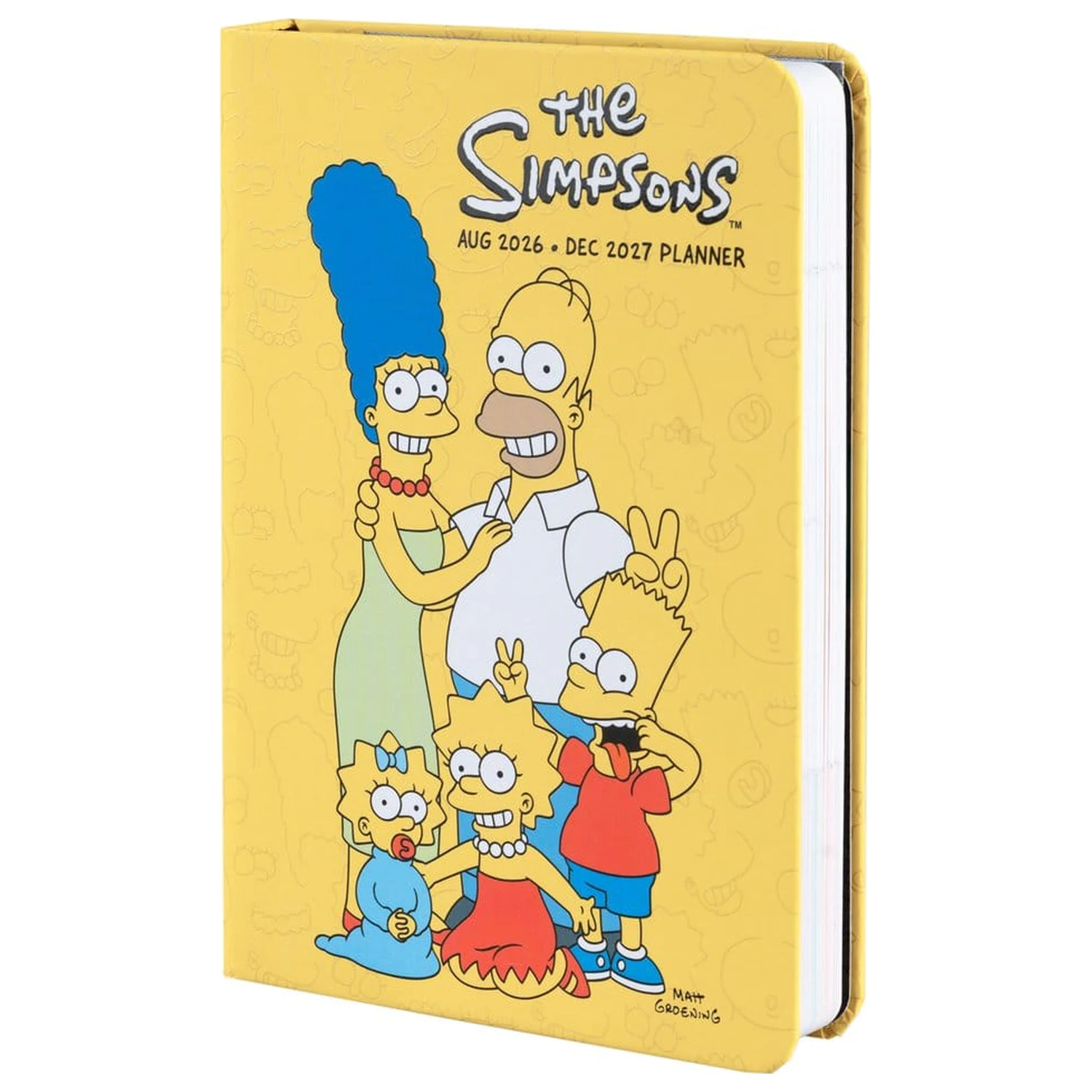 The Simpsons Academic Planner 2026/27 A6 Versiune în engleză poza produsului