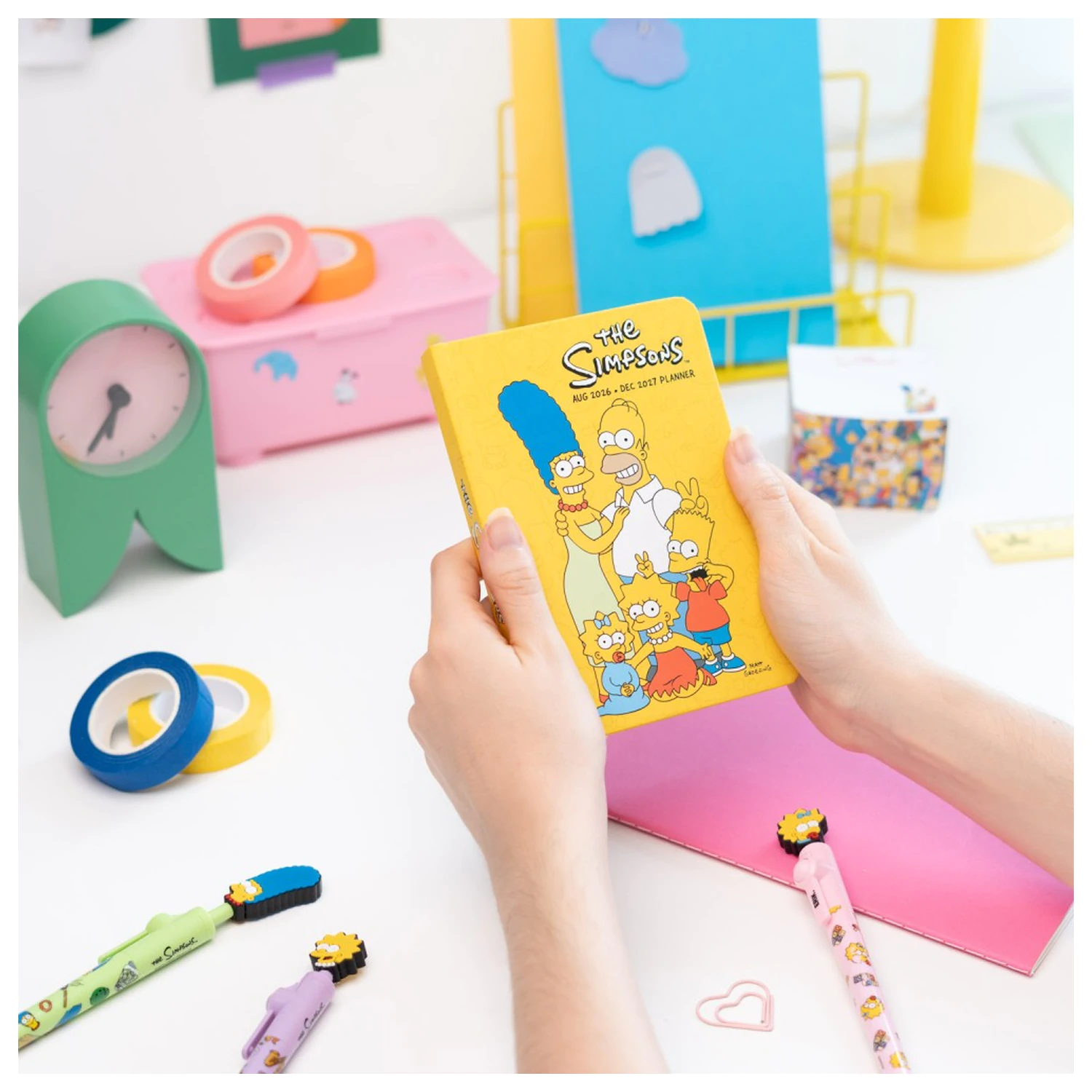 The Simpsons Academic Planner 2026/27 A6 Versiune în engleză poza produsului