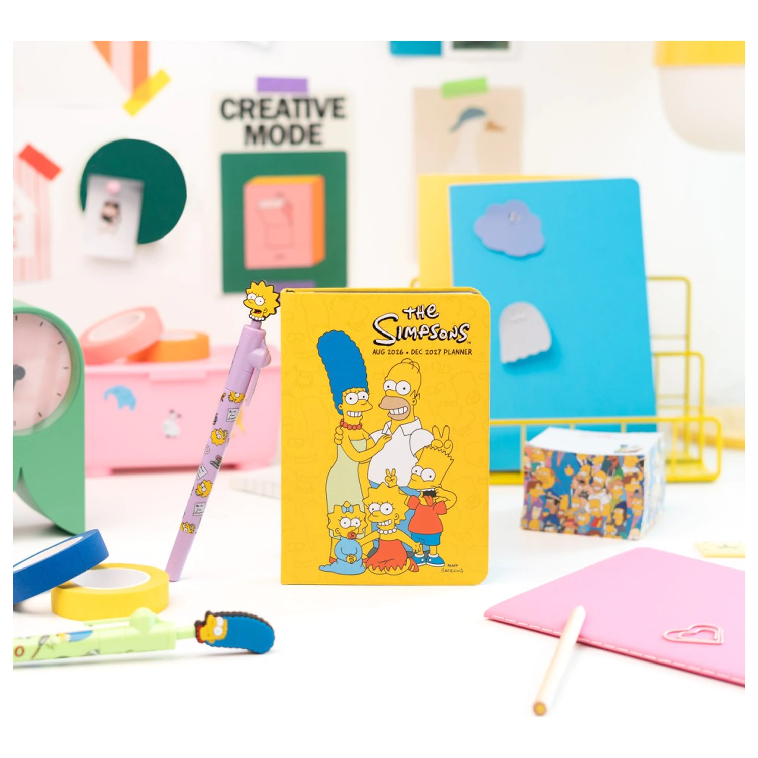 The Simpsons Academic Planner 2026/27 A6 Versiune în engleză poza produsului