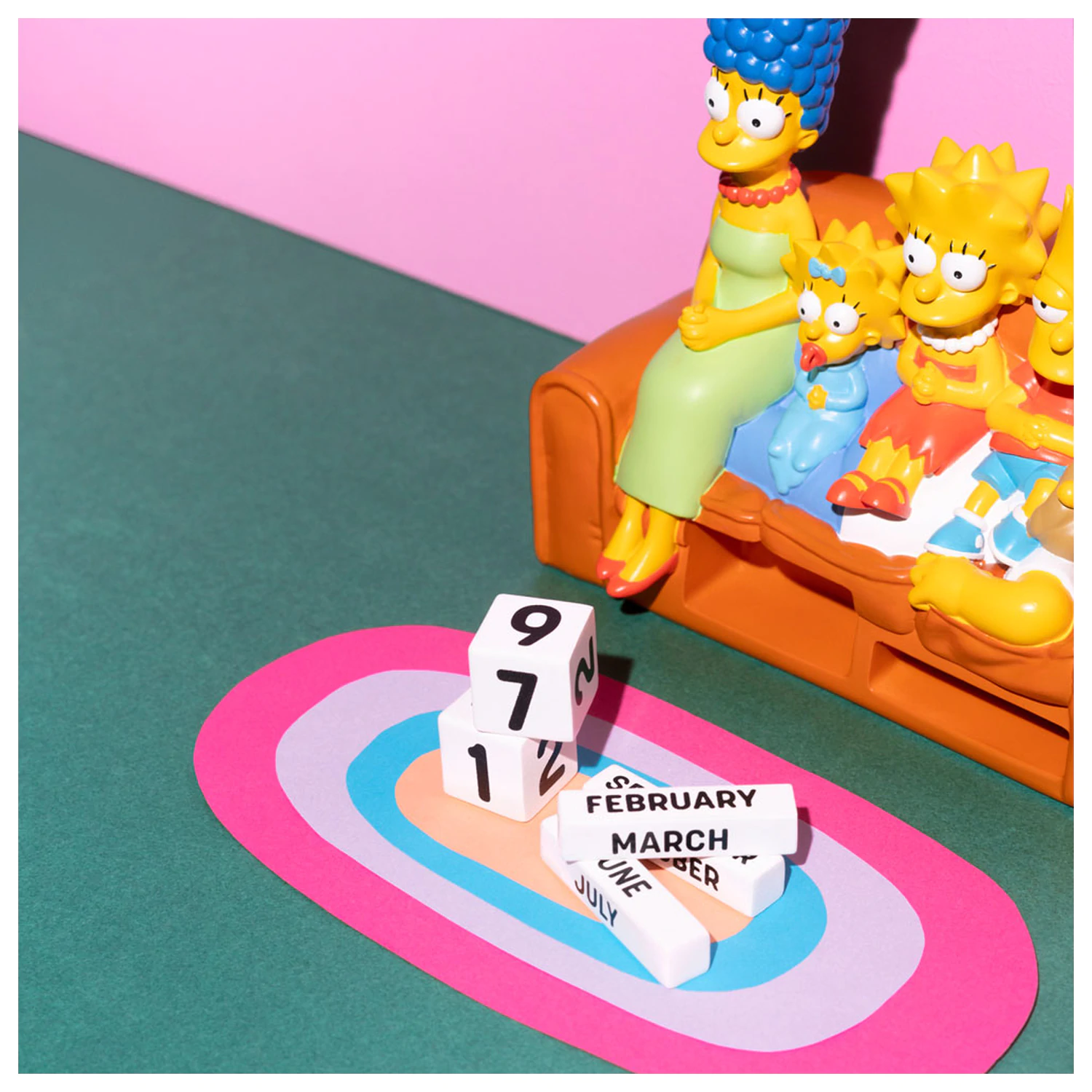 Calendar perpetuu 3D The Simpsons poza produsului
