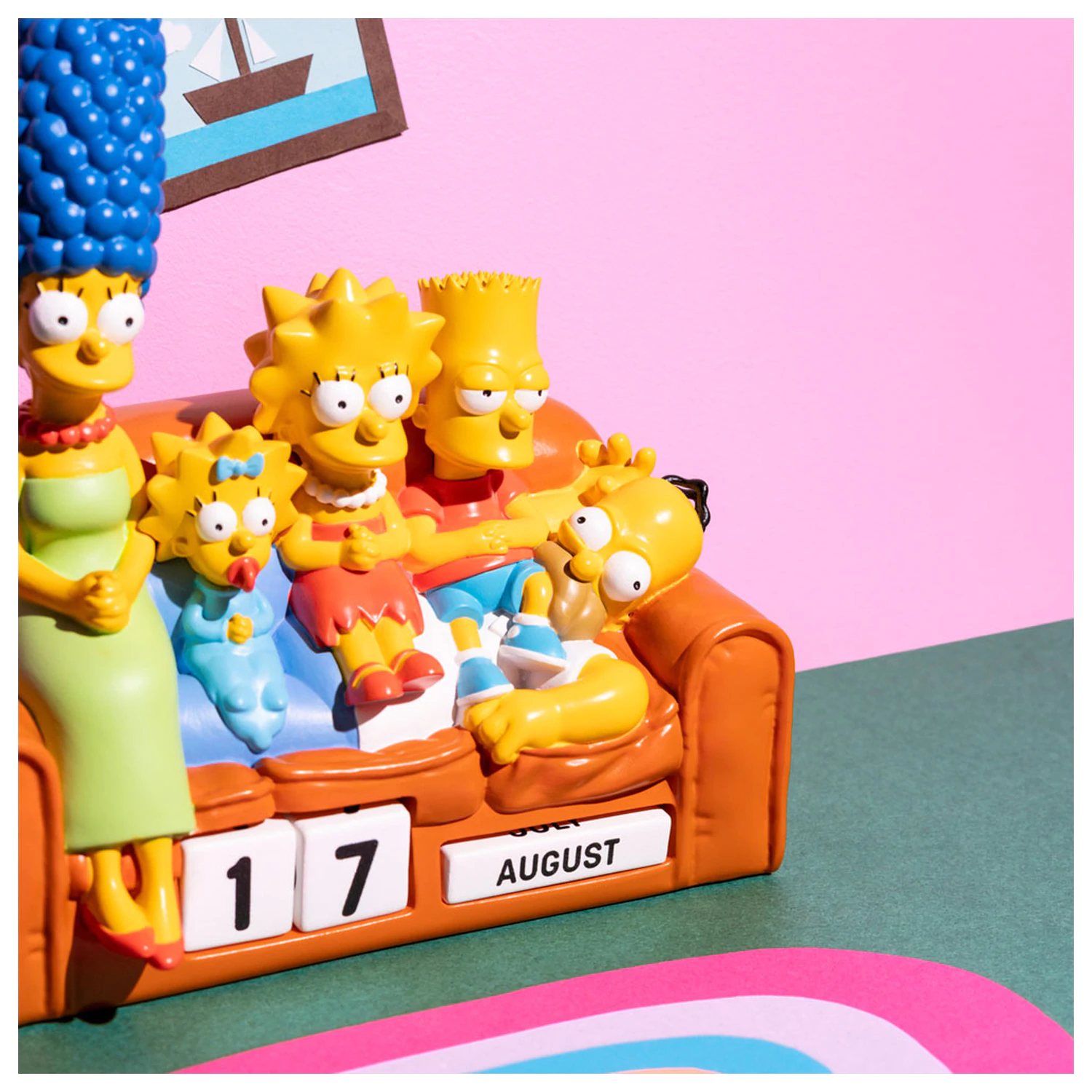 Calendar perpetuu 3D The Simpsons poza produsului