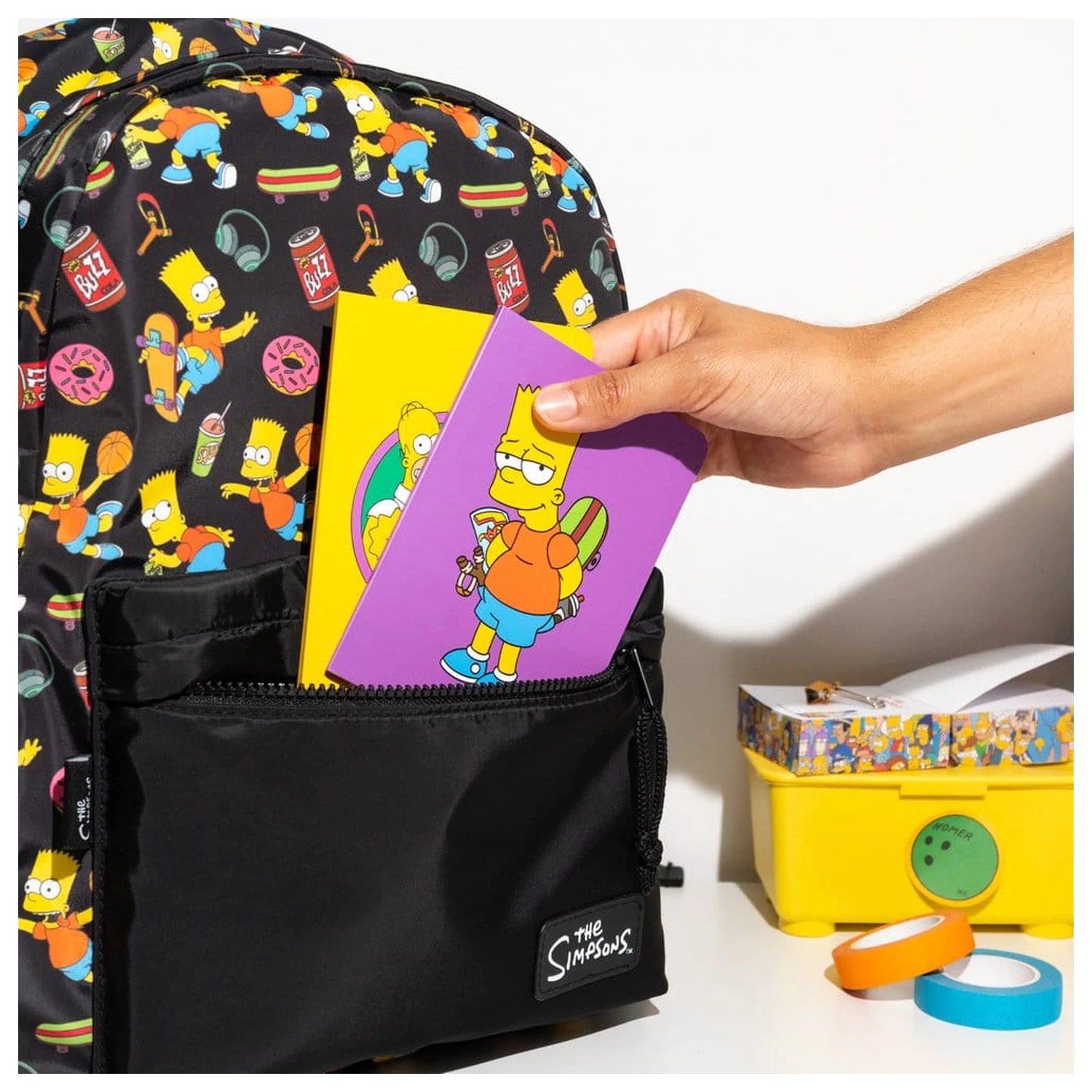 The Simpsons Rucsac Bart poza produsului