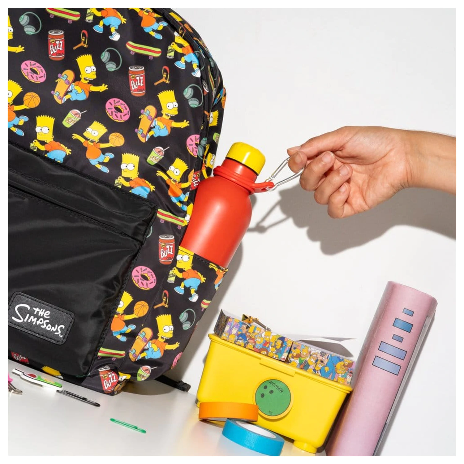 The Simpsons Rucsac Bart poza produsului