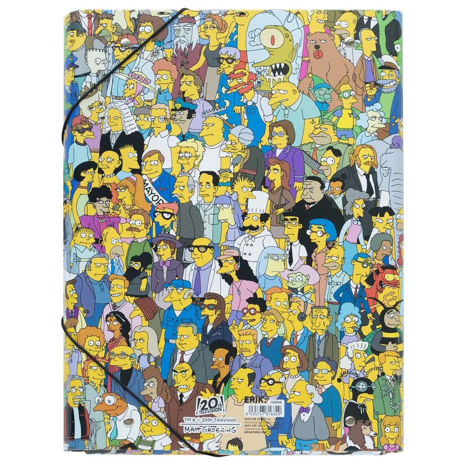 The Simpsons Dosar elasticat 34 x 26 cm poza produsului